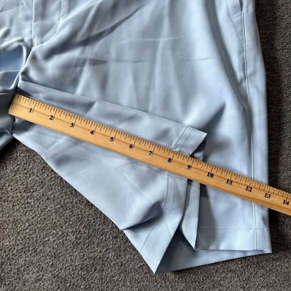 Peter Millar Shorts Mens 38 Salem Performance Cottage Blue Golf 9" $105 - Picture 9 of 10